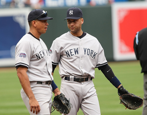 derek jeter and arod